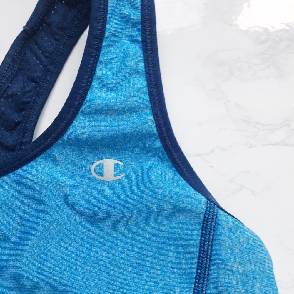 Blue Women’s CHAMPION Reversible Sport Bra Small